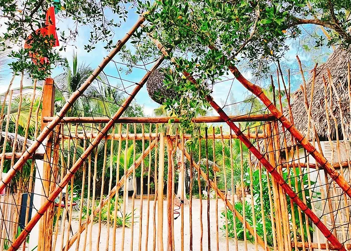 La Aldea Holbox Cabanas Y Camping