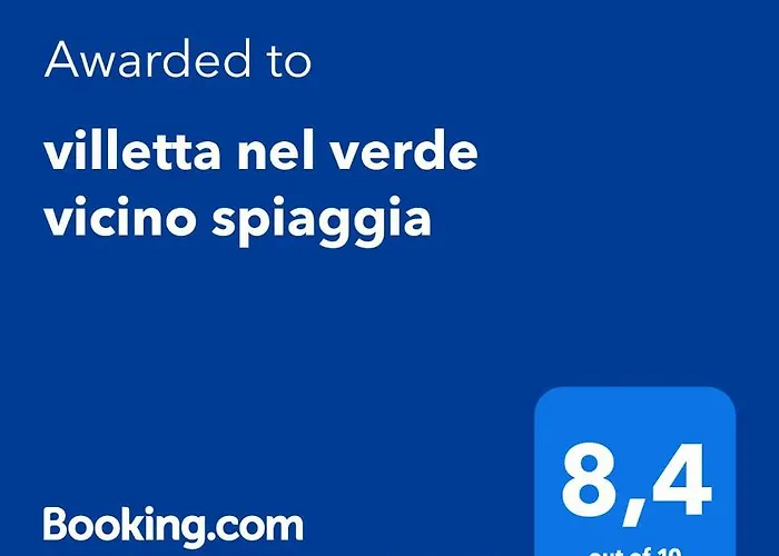 villetta nel verde vicino spiaggia