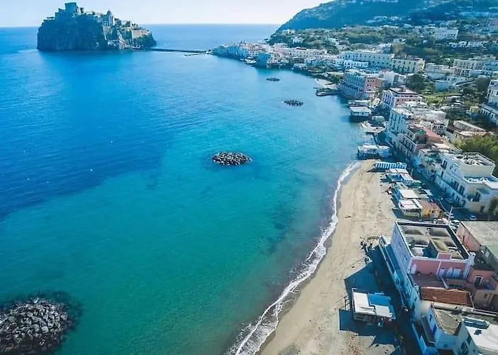 Beach House Ischia - Seafront & Aragonese Castle View -