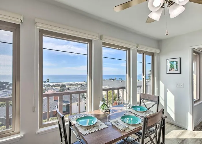 Pet-Friendly Cayucos Home W/ Ocean Views!