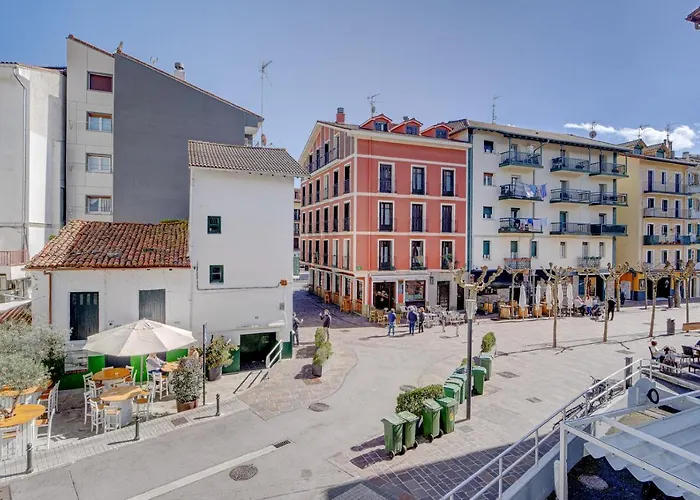 Luminoso apartamento en Hondarribia con Terraza, Centro, 3HB