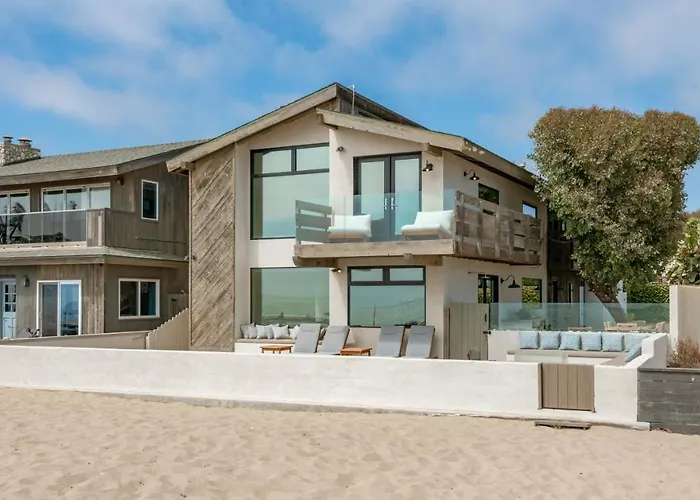 Luxury Modern Designer Beach House On Sand W/ Pool