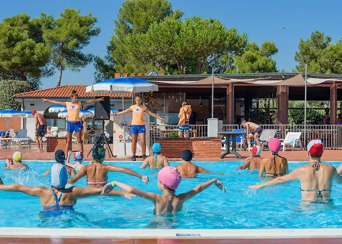 Thr-Isa-Appartament Plus With Mezzanine, 4 Beds, Air Conditioning And Private Outdoor Area In Village With 6 Swimming-Pools