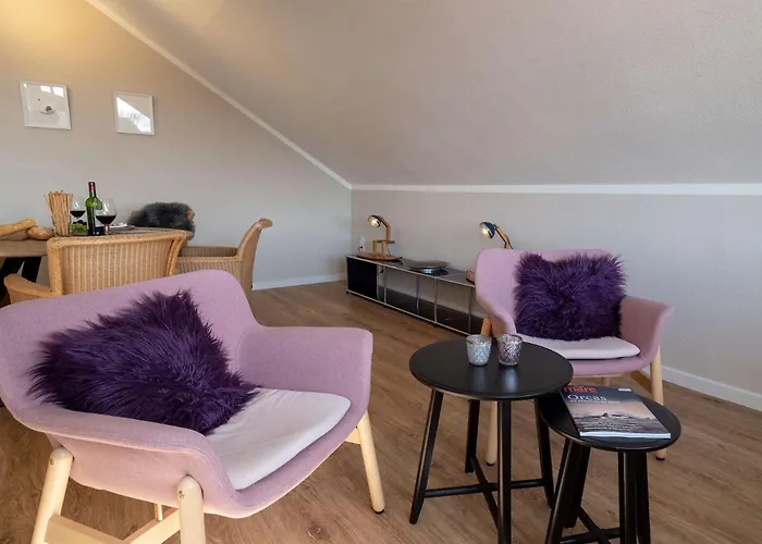 Antares Spiekerooger Gästehaus-Penthouse mit Blick aufs Wattenmeer - Wohnung 9