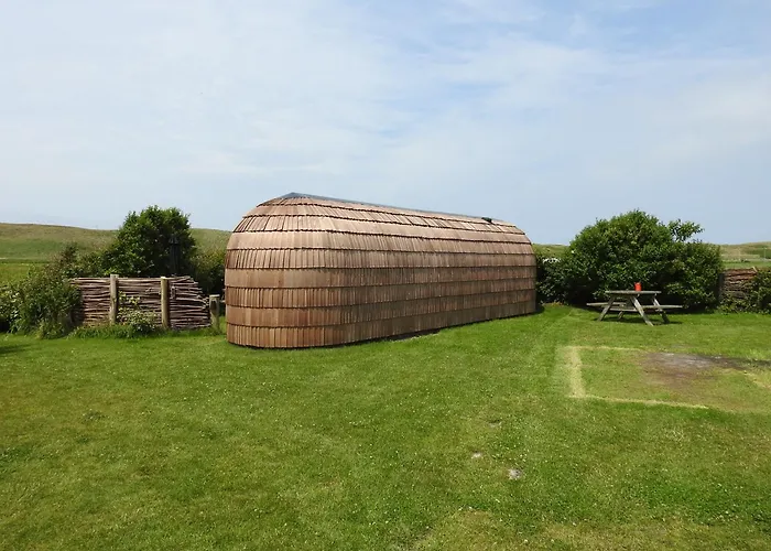 Tiny House De Boet, in Natuurgebied en vlakbij het Strand