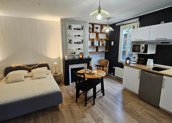 L'Or Noir- Studio cosy sur les quais de St Valery-