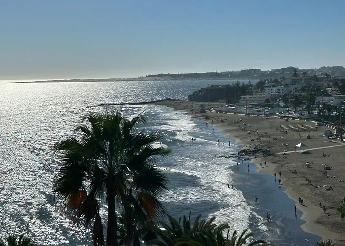 Sobre El Mar Con Vistas A Las Dunas De Maspalomas