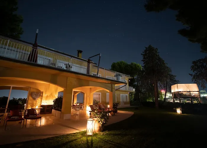 Tra Gli Alberi E Il Mare