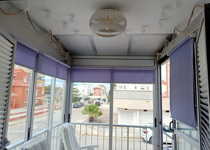 Gran Terraza cerca del mar.