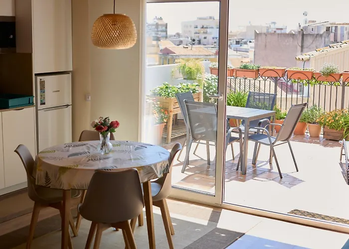Loft Con Gran Terraza A 5 Minutos De La Playa