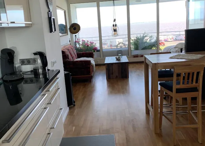 Romantik am Meer - Studio mit Loggia - Direktzugang zum Meer