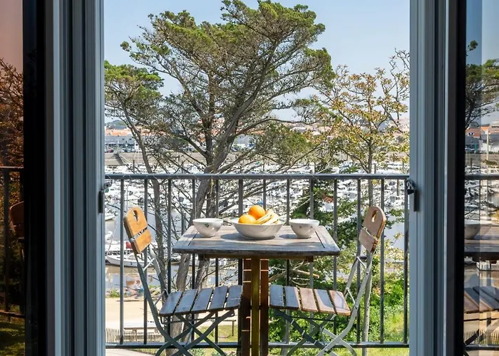 Duplex Premium - Balcon Vue Port - 100m de la Plage - 4 Pers - TV 4K