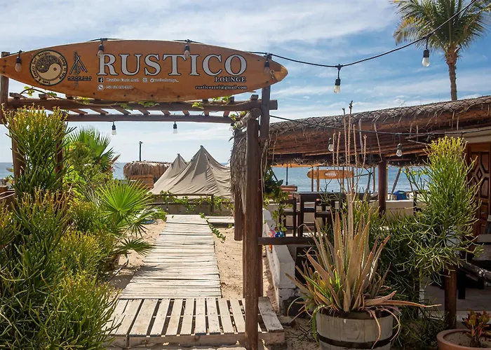 Rustico Lounge-Tipi With Ac In Front Of The Beach