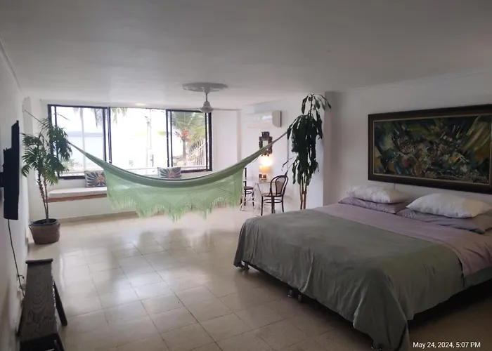 Habitacion De Lujo En Hermosa Casa Frente Al Mar