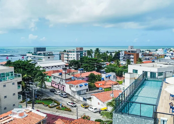 Flats No Centro De Porto De Galinhas Proximo A Praia Opcoes Com E Sem Piscina Privativa