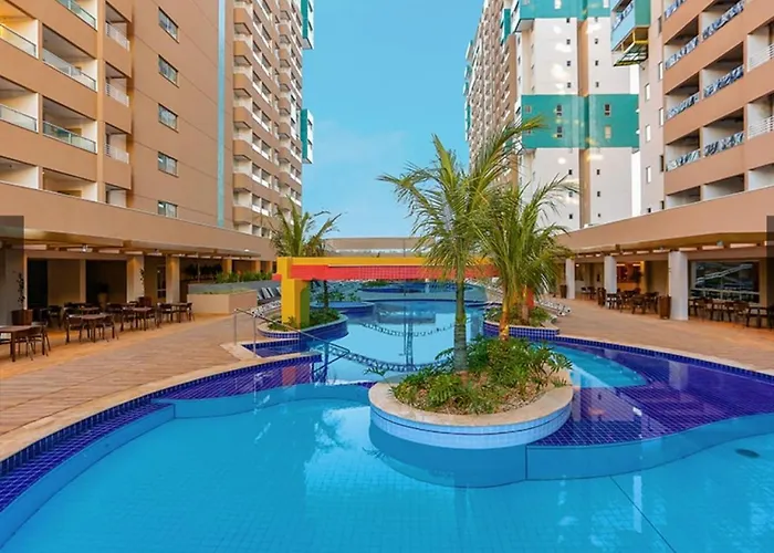Apto Em Resort A 500M Do Thermas Dos Laranjais