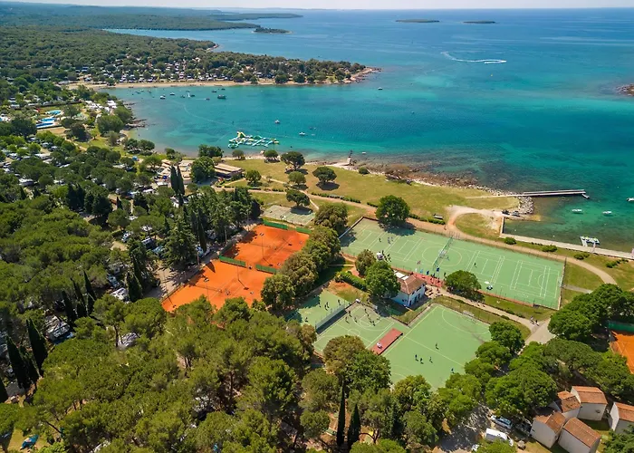 Eurocamp Tents At Campsite Polari