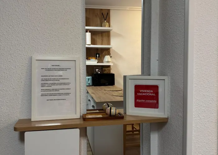 Apartamento Aquí Mismo en playa de Somo Garaje