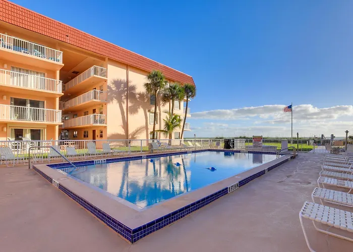 Central Cocoa Beach Condo W/ View, Steps To Beach!