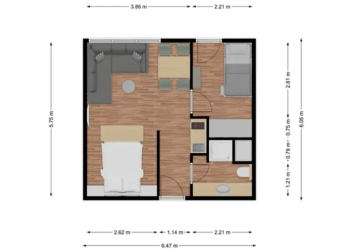 Inselresidenz Strandburg - Ferienwohnung 106