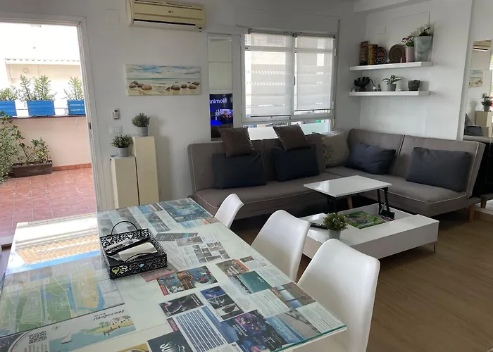 Playa Almarda Corinto, Piscina, Wifi,2 Terrazas, Barbacoa,Tranquilo