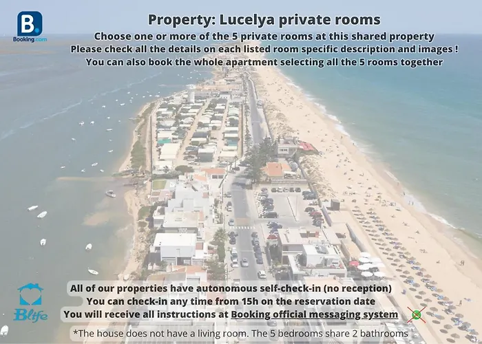 Blife Lucelya Private Rooms At Faro Beach