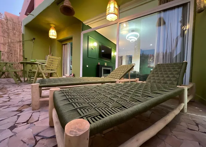 Charmant Appartement Moderne Au Coeur De Gueliz, Marrakech Lumineux", Cosy", Bien Situe