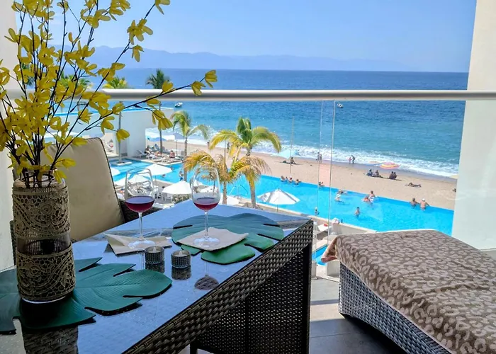 Apartamento Frente Al Mar, Terraza Y Acceso A Piscina - Puerto Vallarta
