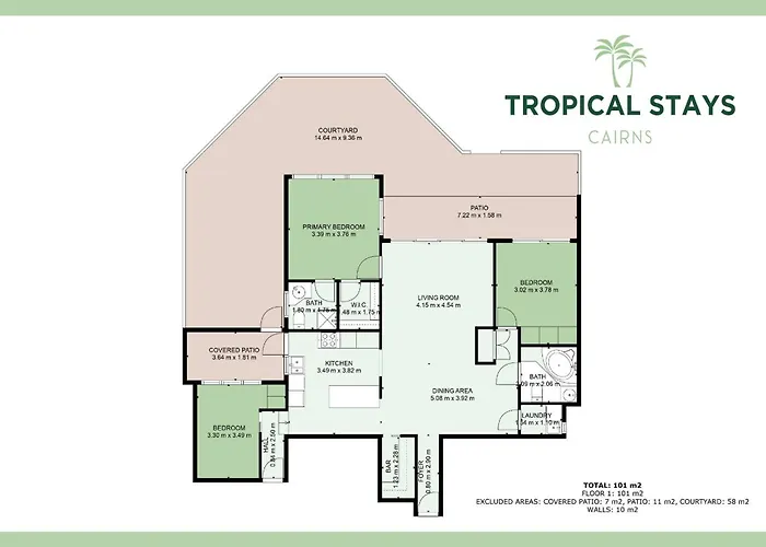 Rainforest And Reef Retreat Esplanade Ground Floor Apartment