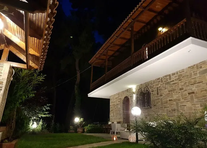 Wood And Stone Villa