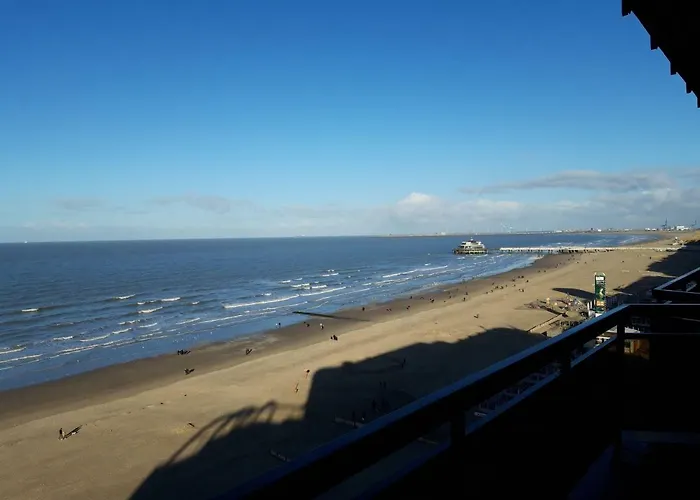 Large beachstudio seaview Blankenberge near Brugge